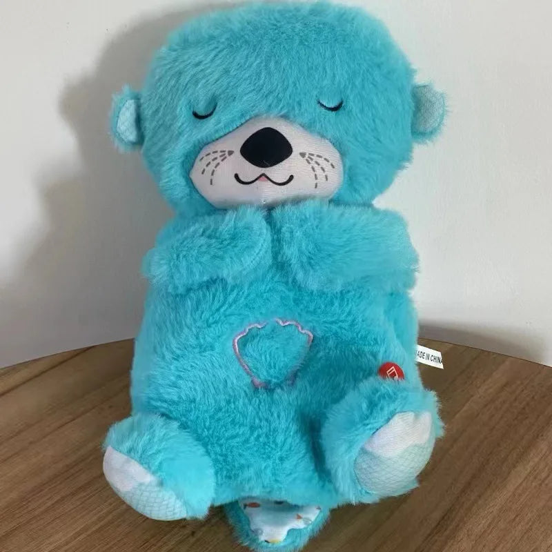 Doudou loutre qui respire