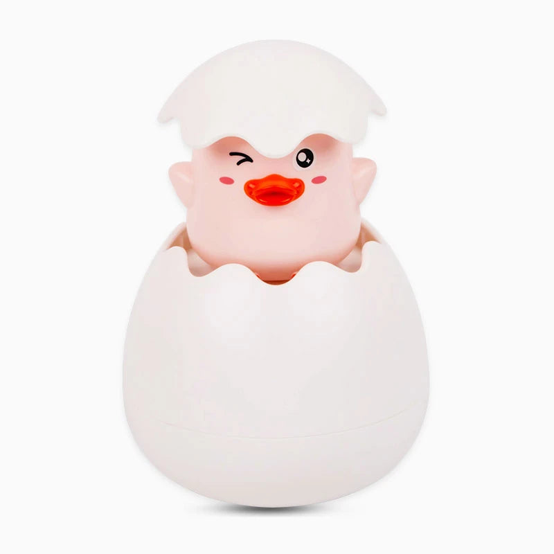 jouet baignoire bebe caneton rose