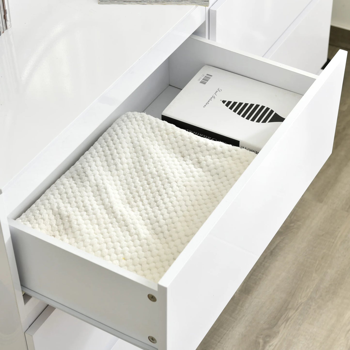 Commode Blanche | tirroire de rangement solide âą