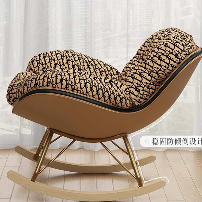 fauteuil chambre bebe brun