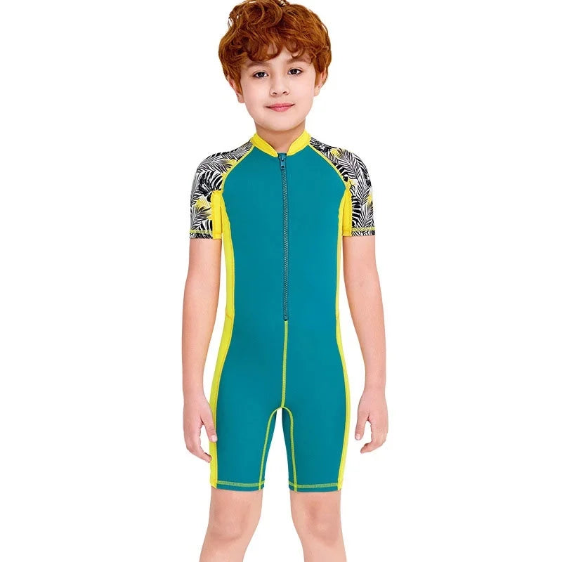 maillot de bain bebe garcon vert
