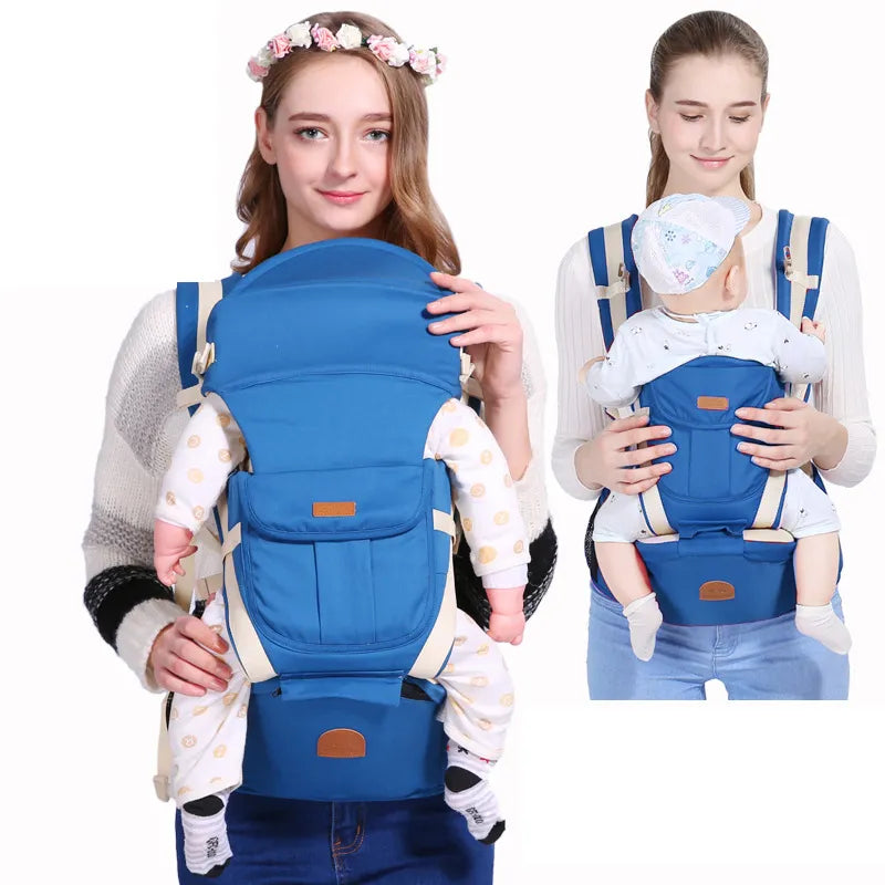 ergo porte bebe aqua bleu