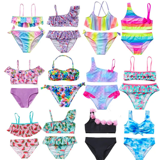 maillot de bain fille  multicolore
