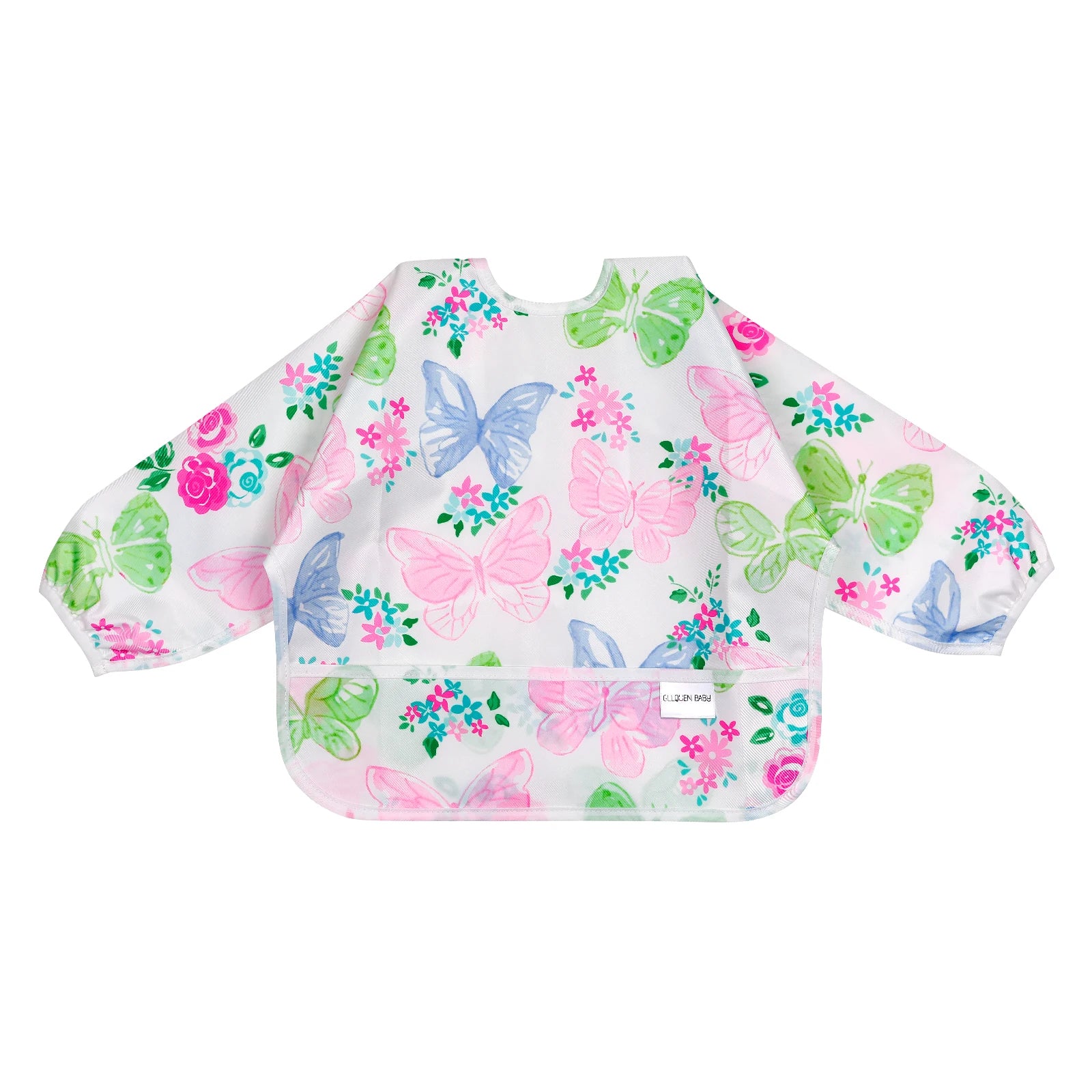 bavoir  bébé papillons