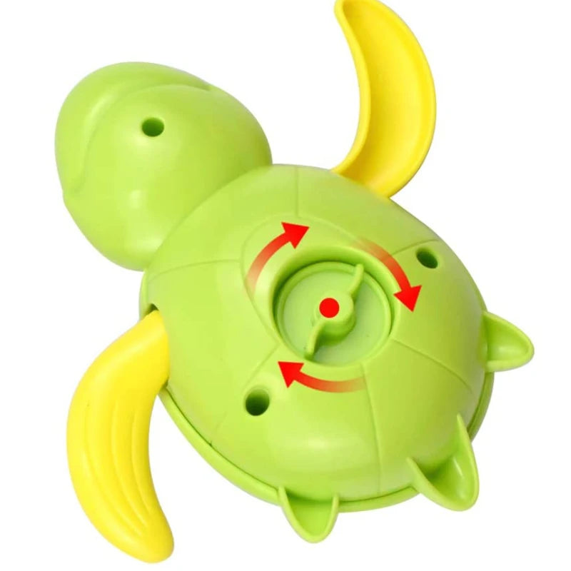jouet baignoire bebe tortue reglage