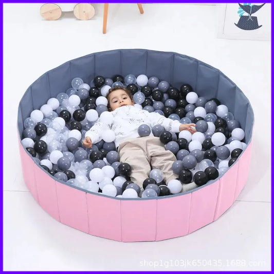 piscine a balle bebe  rose