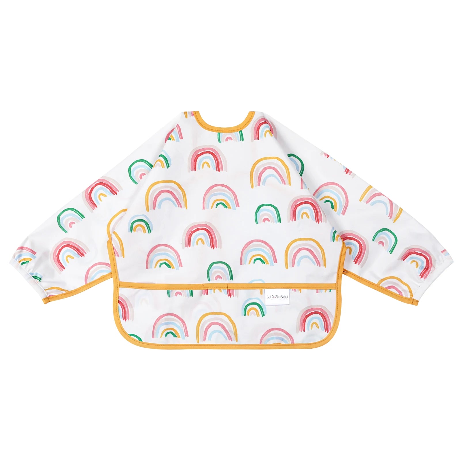 bavoir  bébé arc-en-ciel