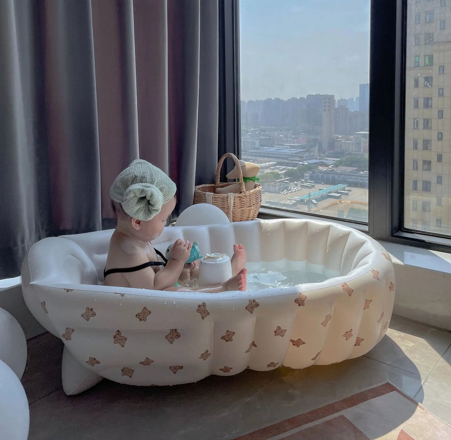 baignoire gonflable bébé