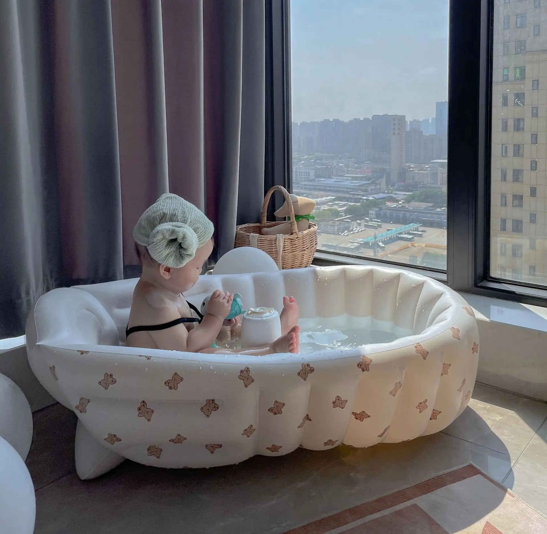 baignoire gonflable bébé