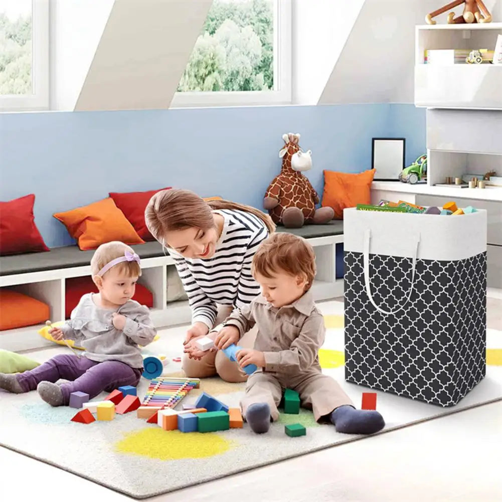 panier a linge rengement jouets