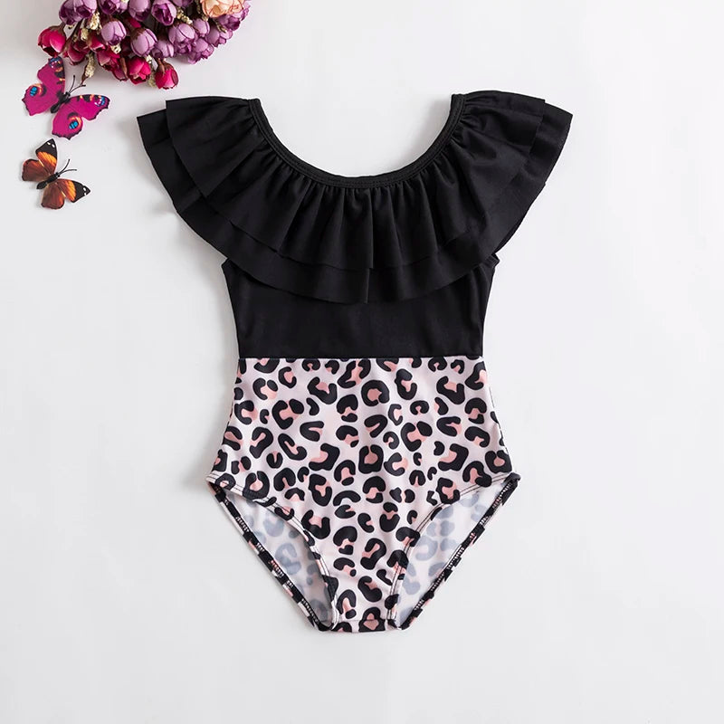 maillot de bain fille noir