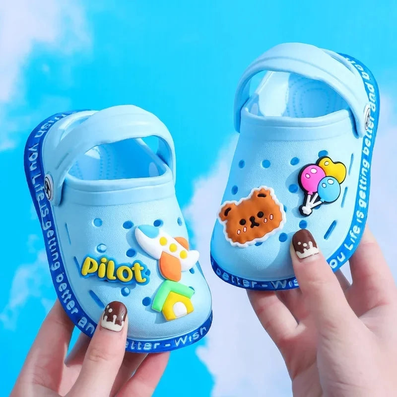 Sandales Bebe bleu claire