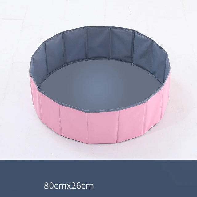 piscine a balle bebe rose
