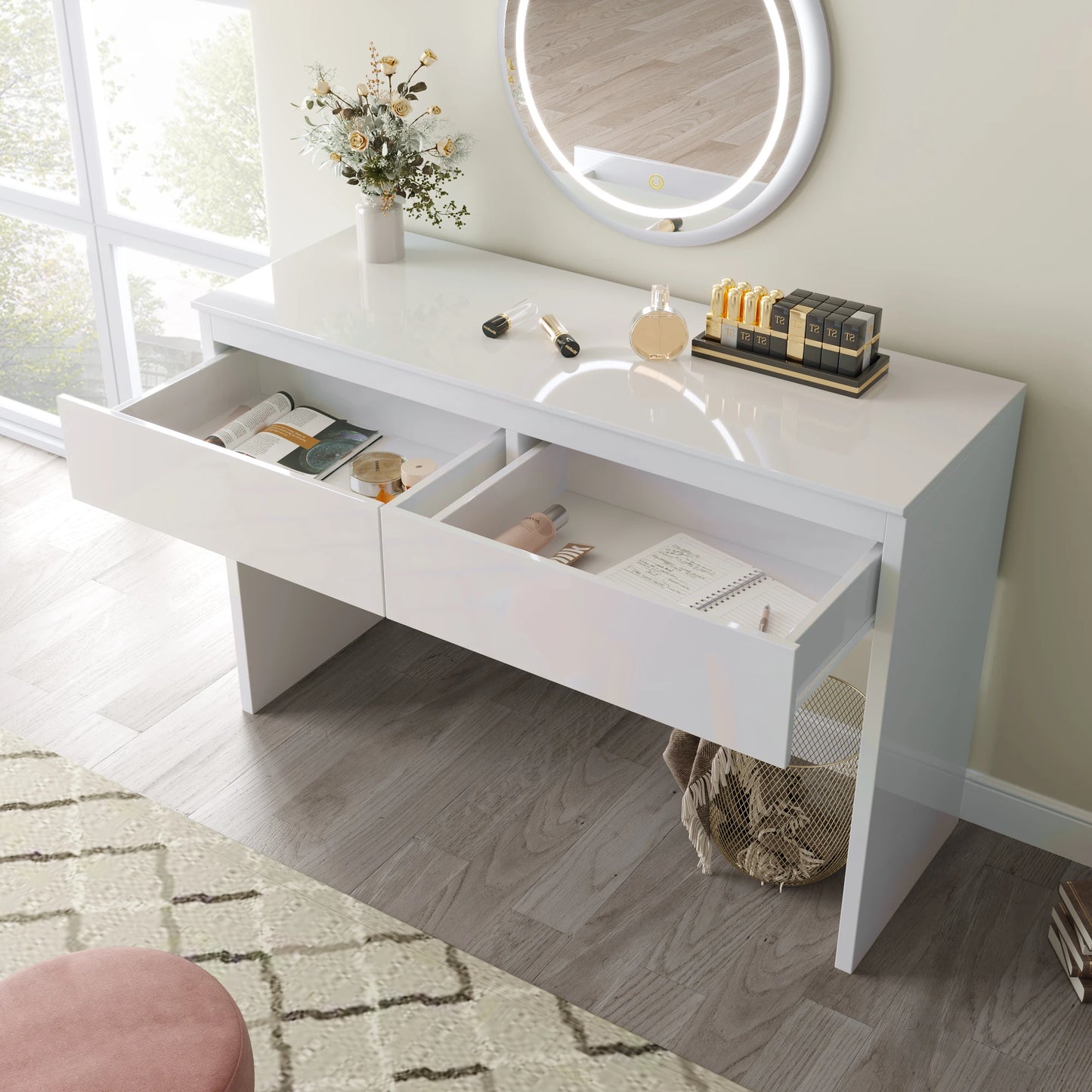Commode Blanche | tirroire de rangement solide âą