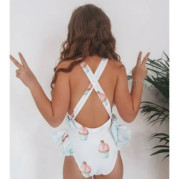 maillot de bain fille vue de dos