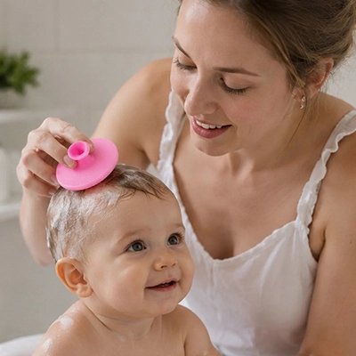 Brosse cheveux bebe