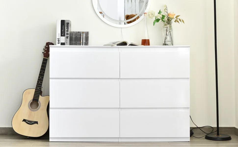 Commode Blanche | tirroire de rangement solide âą