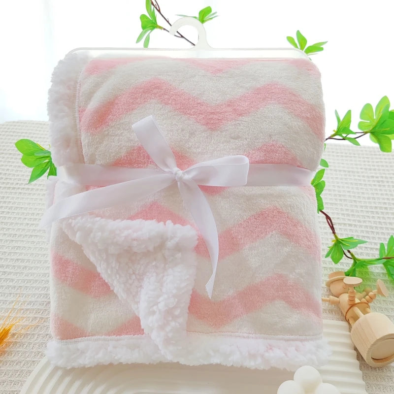 couverture bebe polaire | couverture en molleton corail âą