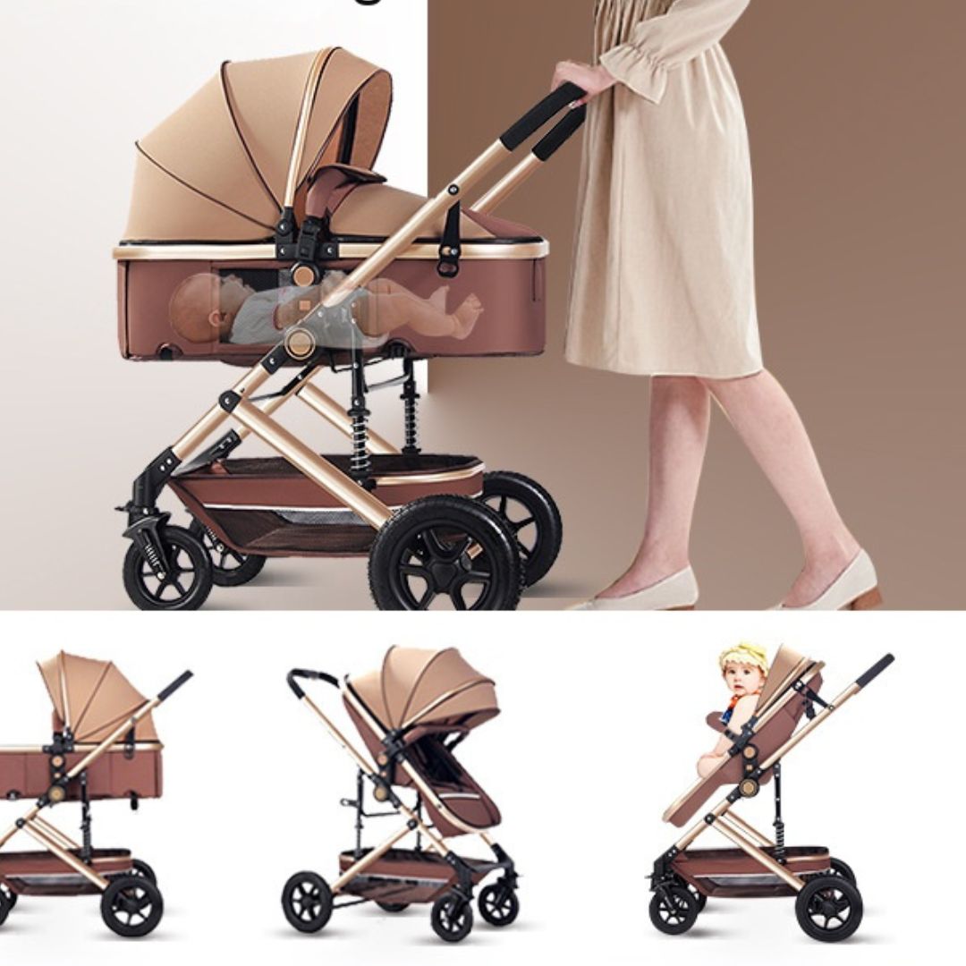 poussette cybex  brun