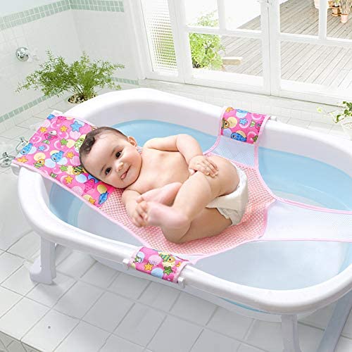 filet de bain bebe rose