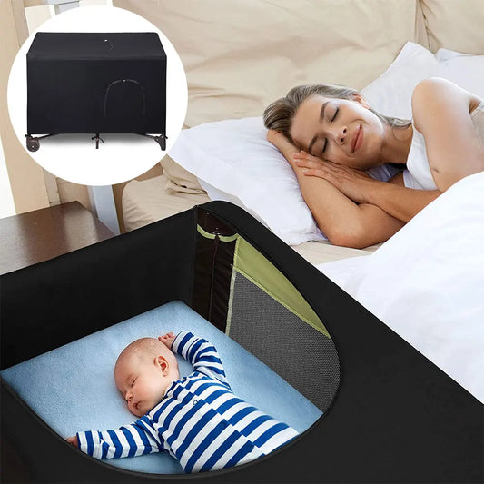 lit moustiquaire bebe | couvre lit bĂ©bĂ© occultant extensibleâą