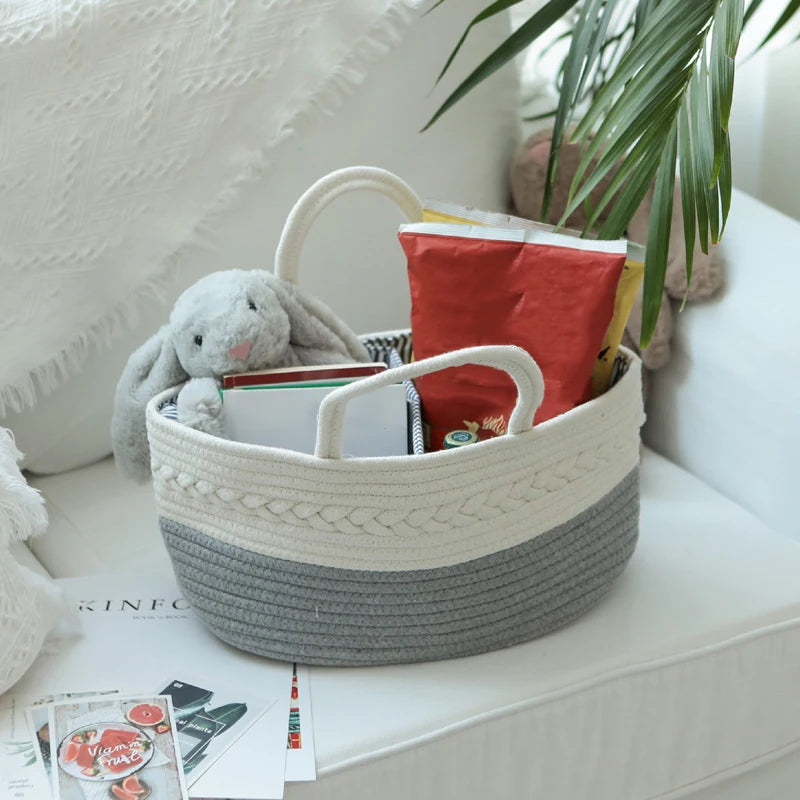 PANIER DE RANGEMENT | PANIER TRESSÉ POUR LINGES  ™