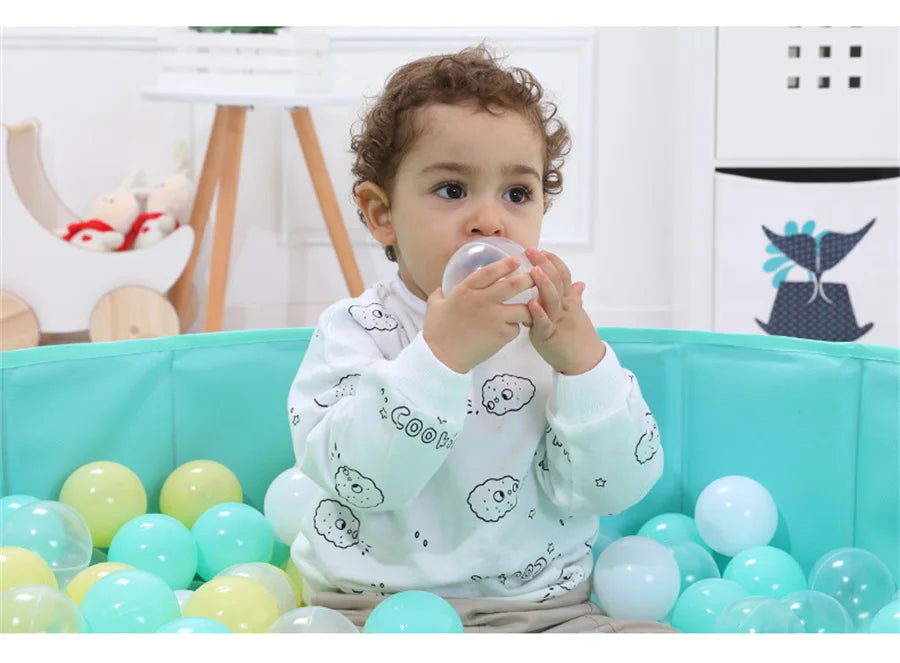 piscine a balle bebe vert