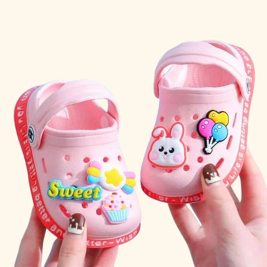Sandales Bebe rose