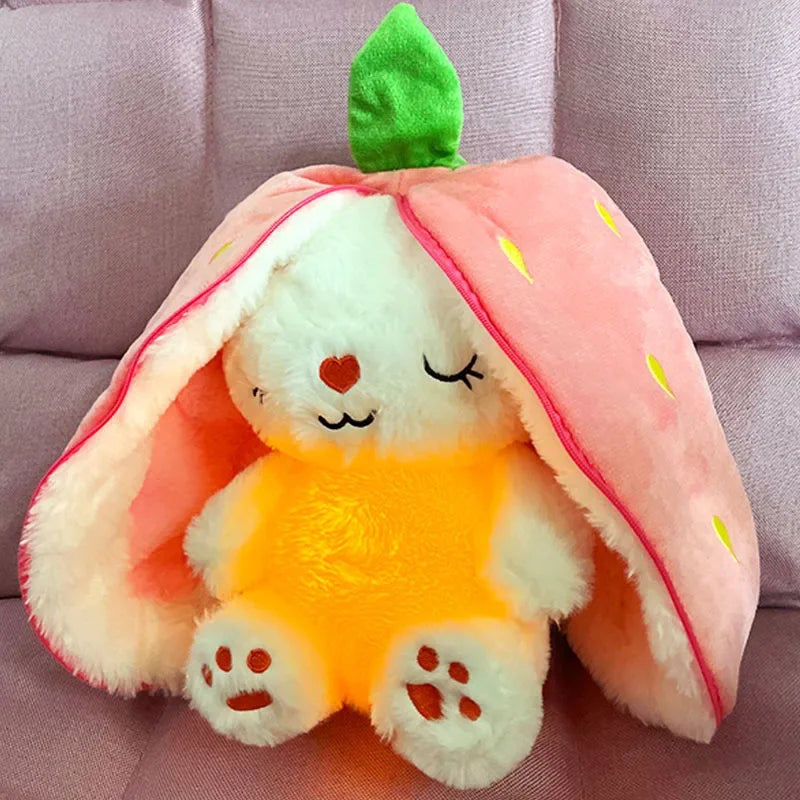 peluche lapin veritable berceuse