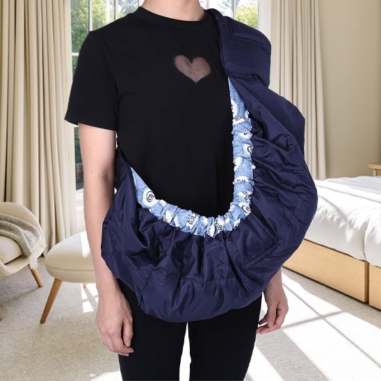 bebe porte en echarpe