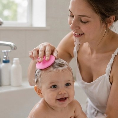 Brosse cheveux bebe