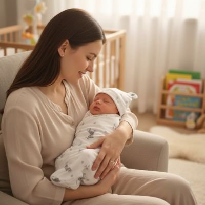 Couverture emmaillotage bébé
