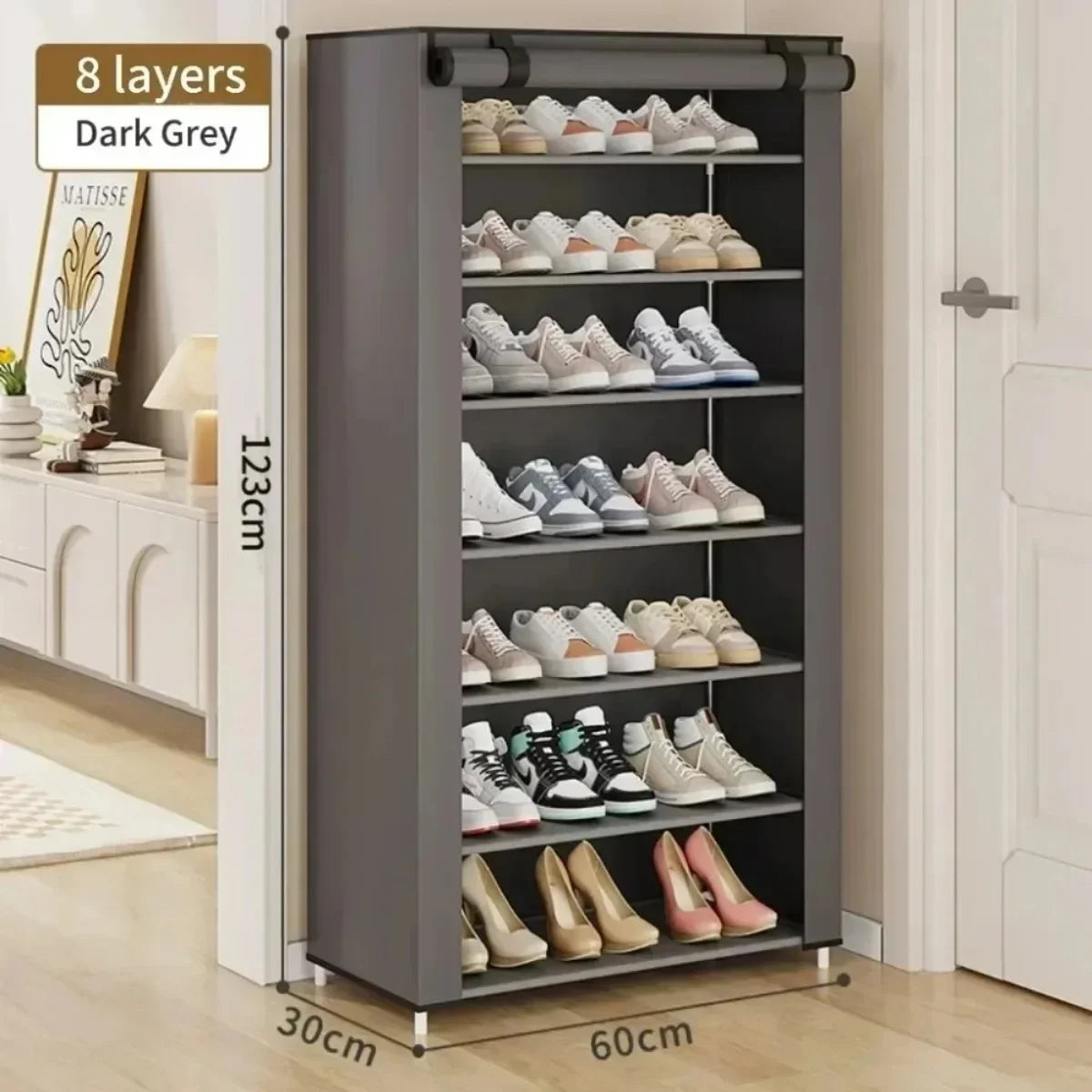 etagère à chaussures | Etagère Compacte gris™