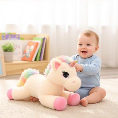 Licorne peluche