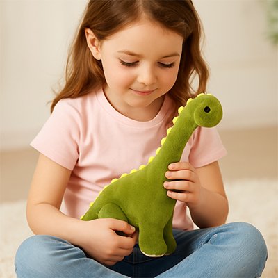 Peluche dinosaure