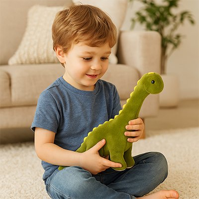 Peluche dinosaure