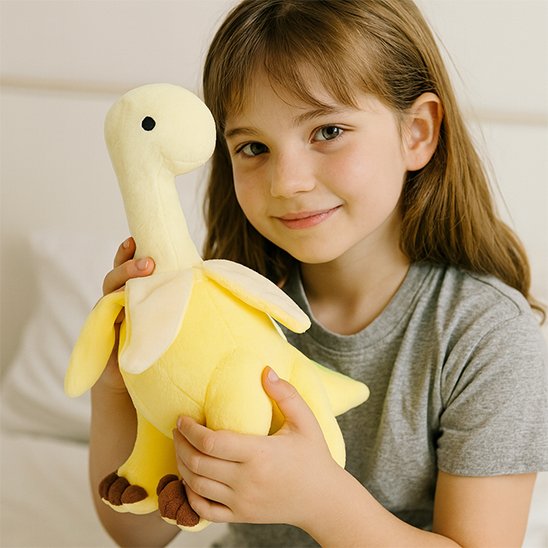 Peluche dinosaure