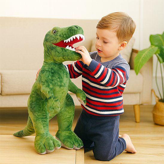 Peluche dinosaure