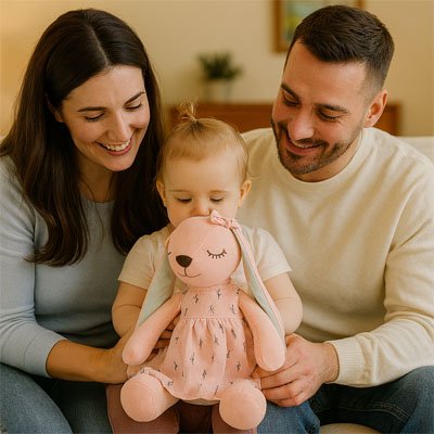 Peluche  lapin